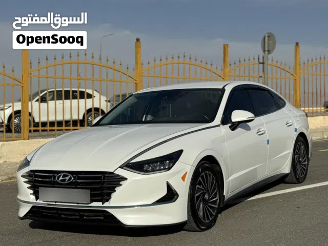 هونداي سوناتا 2021 لؤلؤي جمرك جديد بحاله الوكاله فحص كامل