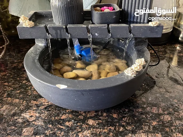 نافوره للبيع مواقد حجريه وصناعه يدويه