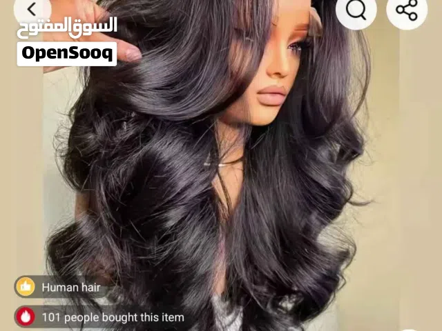 باروكة شعر طبيعي برازيلي جديده