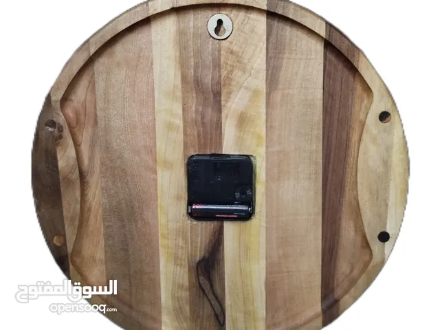 handmade woodcarving wall clock