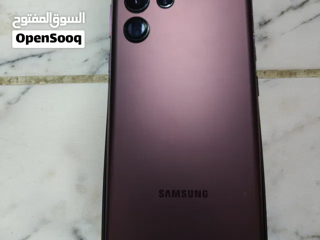 سامسونج جالكسي اس 22 الترا  الجهاز نضيف مكفول  السعر 550 الف وبي مجال