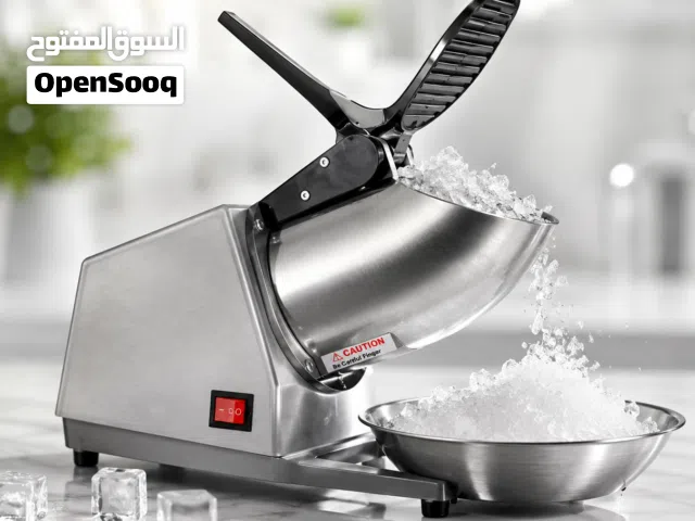 ماكينة جرش الثلج RAS-901 ستيل 500W - 65كغ/ساعة - 2200 دورة/دقيقة - 220V - للمشروبات والحلويات