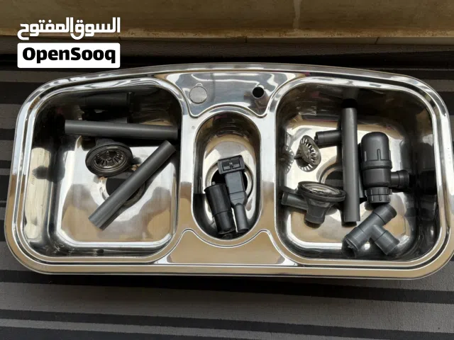 حرض استانلس ستيل تلاته حوض