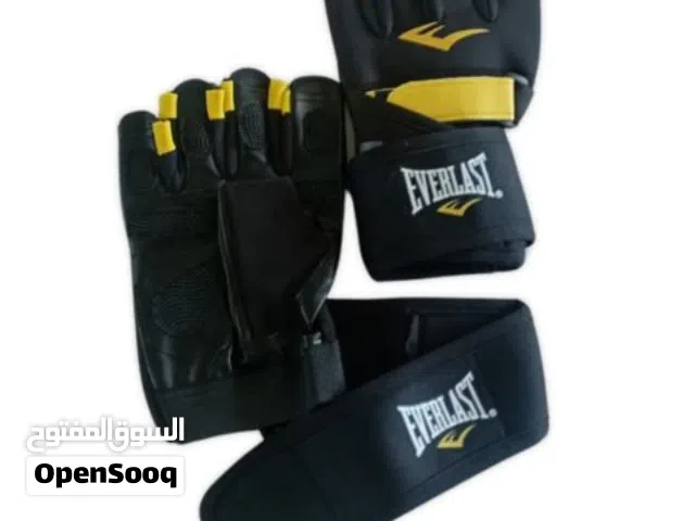 كفوف حديد ايفرلاست مع شريط عريض