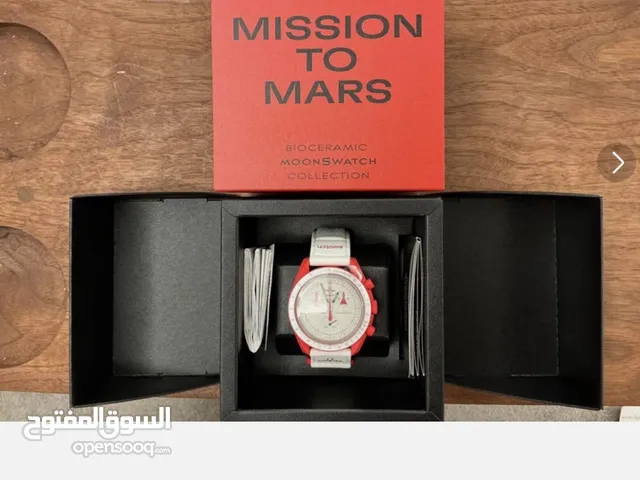 OMEGA×Swatch Mission To Mars Bioceramic Moonswatch Speedmaster UNUSE