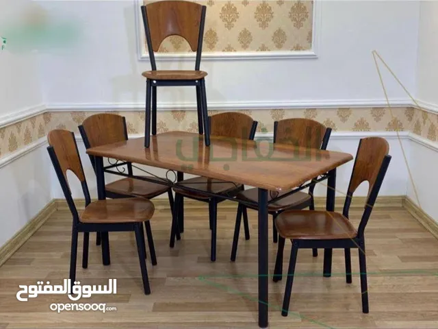 ميز طعام الاصلي سطح خشب mdf