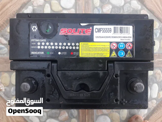 بطارية 55 امبير صناعة كورية نضيفة صلاحية 2028