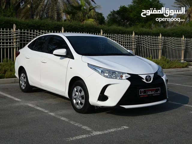 0% DP - ORIGNAL PAINT - TOYOTA YARIS SE 2022 -  FIRST OWNER - GCC SPECS - MINT CONDITION