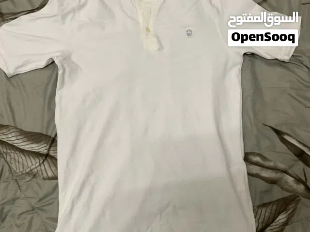 قميص ستاتي EQVITATVSلون ابيض اصلي مية بالمية  يسمح بلمعاينة قبل شراء من شركة مصنوع من