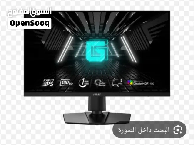 شاشه msi كيمنك 180 هرتز فول اج دي شاشه نضيفه واستخدام قليل وبلاش