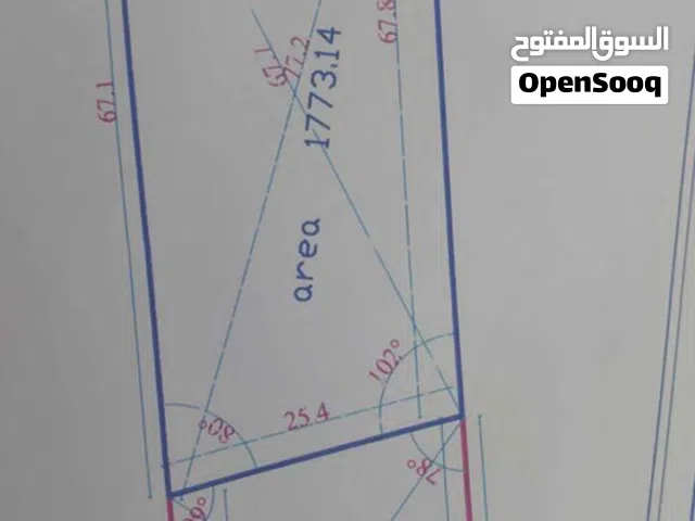 ارض للبيع في السراج مساحه 2290م  الواجهه 24.5م  العمق 91م  جيهة جامع السيده عائيشه