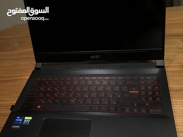 Msi katana GF66 Gmaing Laptop