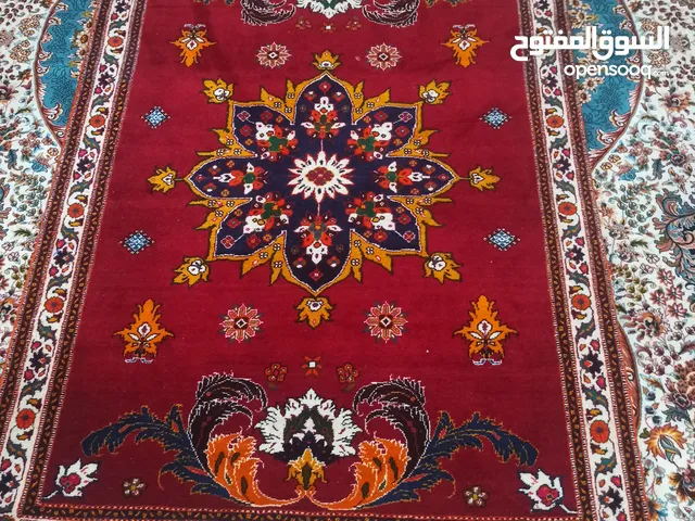 سجادة قشقائية يدوية أصلية بنقشة الزهور + حقيبة مجانية شحن مجاني من إيران