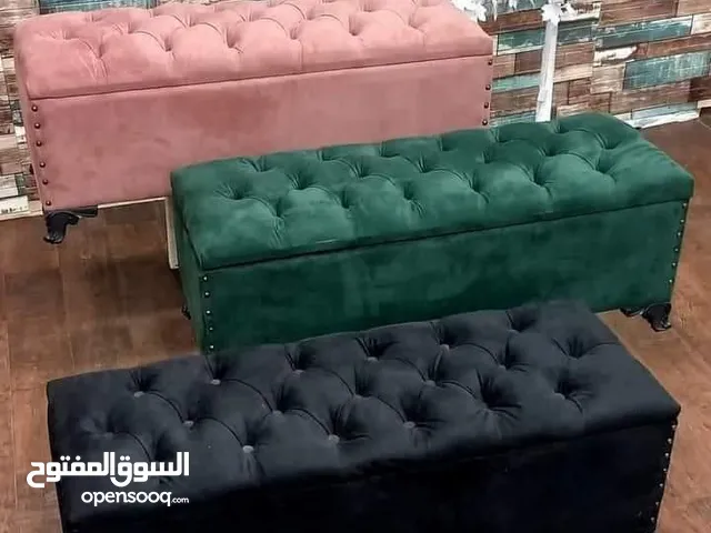 بفات للجلوس والديكور جميلة جدا ومريحة تتحمل أوزان عالية يوجد بها إمكانية للتخزين متوفرة