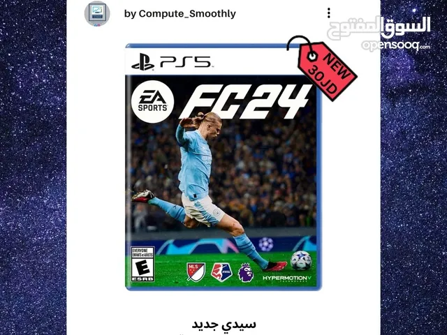 سيدي فيفا 24 للبيع بسعر مغري نسخة البلاستيشن 5 - FC24 FIFA24 CD PlayStation 5