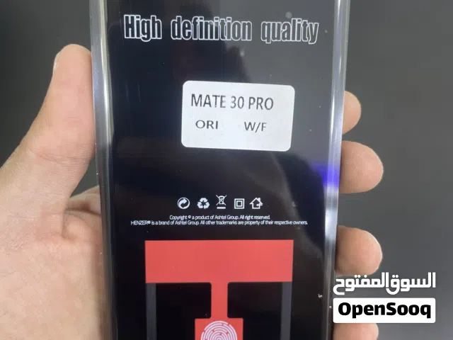 شاشة هواوي mate 30 pro اصلي شركة مع فريم