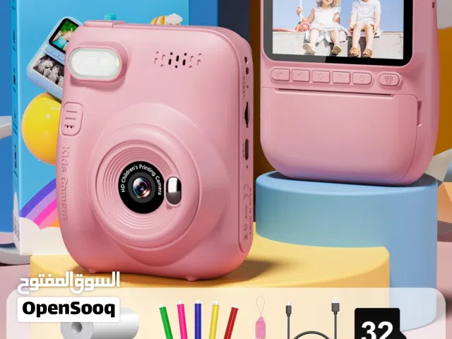 A fun and creative camera for kids that lets them capture moments and print instantly — perfect