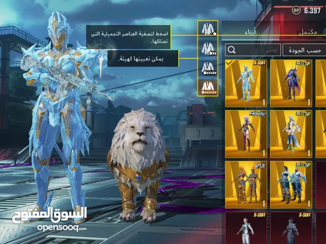 حساب PUBG متعوب عليه سكنات نادرة + سعر ممتاز