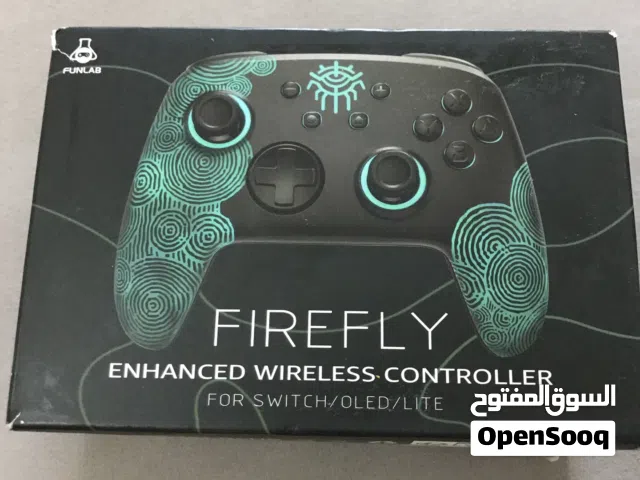 جوستك التحكم اللاسلكية FUNLAB Firefly الخاصة بـ Nintendo Switch و PC