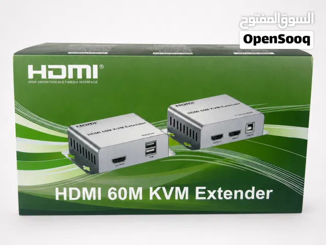 HDMI 60M KVM Extender / موسع HDMI KVM لمسافة 60 متر