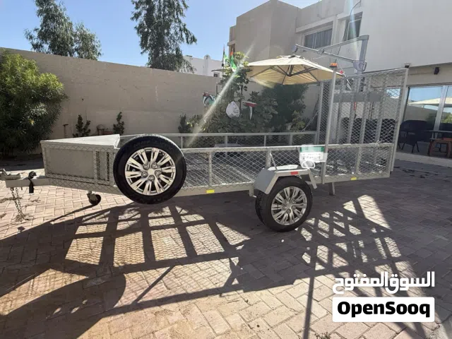 قالوصة لدراجتين استخدام خفيف -موديل 2024 Bike Trailer Grey