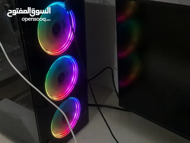PC Gaming مستعمل للبيع الفوري مع ماوس كيبورد إذا بدك تشتري على الاكيد ابعث ما بدك ما تبعث