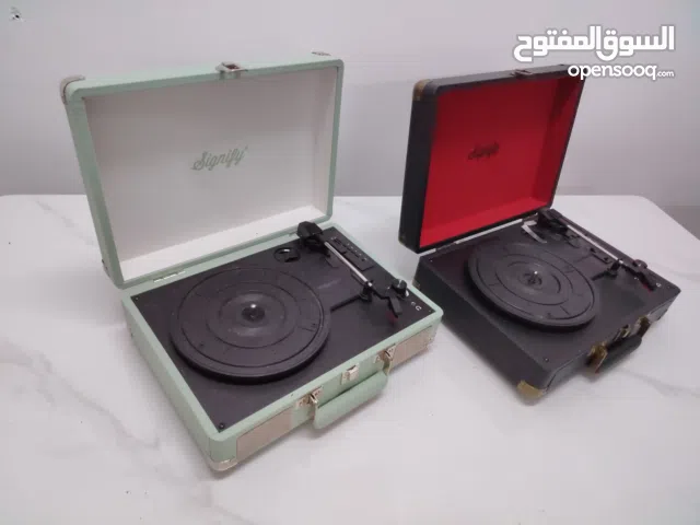 جهاز الموسيقى الكلاسيك Vinyl Music Record Player Other Home Audio مشغل موسيقي مع بلوتوث وAUX اكسسوار