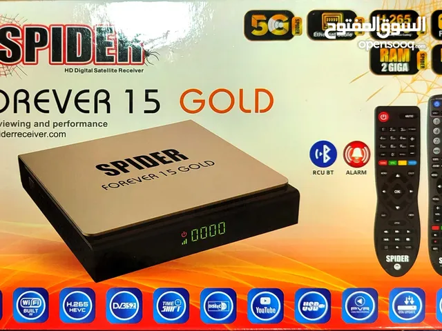 ريسيفر سبايدر FOREVER 15 GOLD