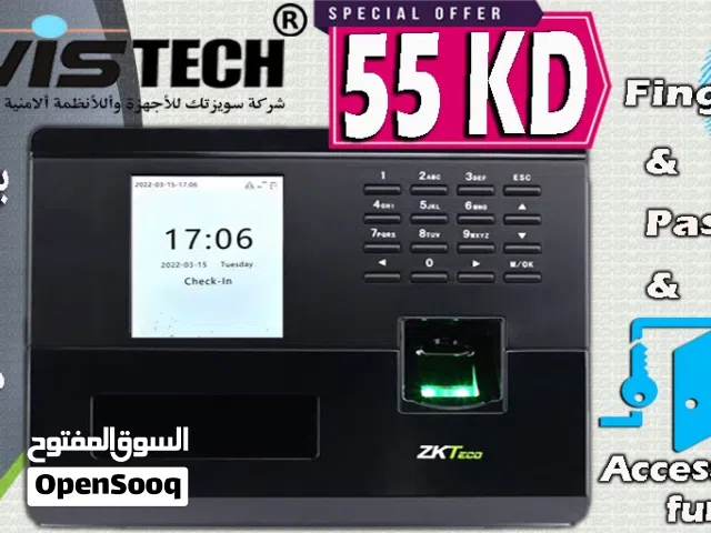 جهاز بصمة،حضور وانصراف,ZKTECO,Time attendance