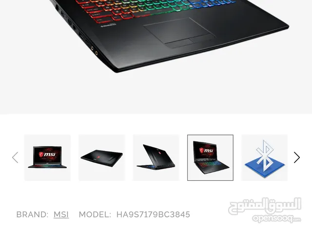 sale /Exchange MSI Gp62MVR 7RFX Leopard pro
