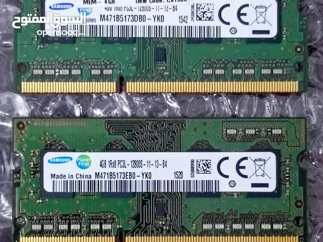 رام لابتوب DDR3 اقرأ الوصف