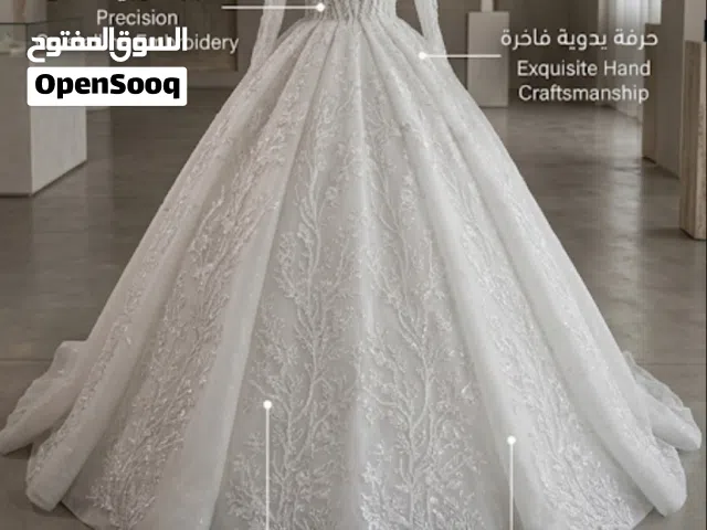 فستان عرس من ارقى الفساتين جمالا وتطريز
