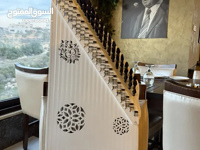آلة قانون شرقي احترافي ابيضّ عالي الجودة