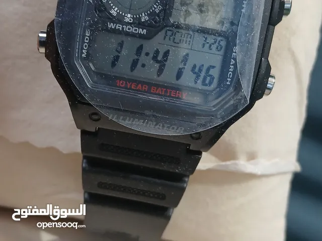 ساعة كاسيور ديجيتل كلاسيكي الاصلية مقاوم للماء