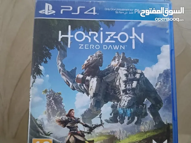 مستعمله بحاله جيده جدا و السعر بالشحنhorizon zero dawn ps4