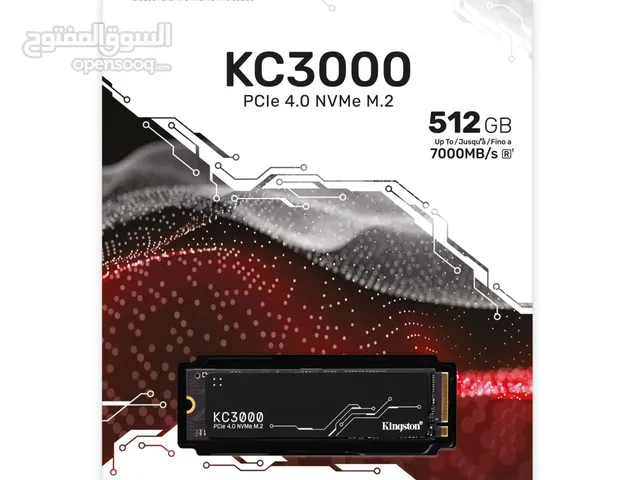 Kingston KC3000 512GB PCIe 4.0 NVMe M.2 SSD-Sequential Read