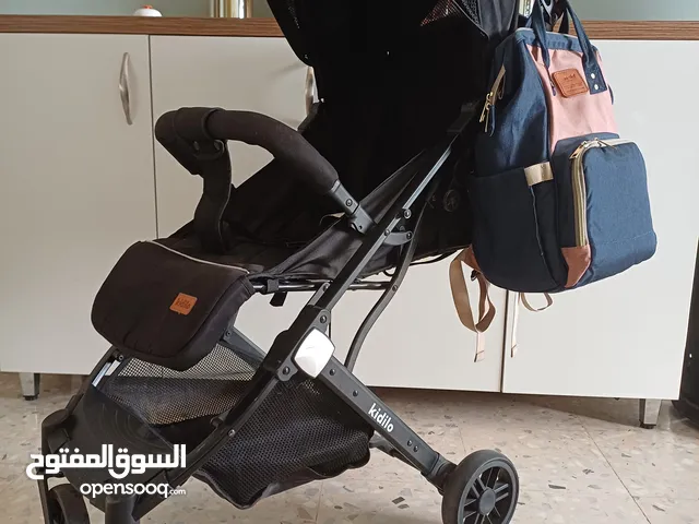عربة أطفال قابلة للطي KIDILO (صناعة ألمانية) – بحالة ممتازة!