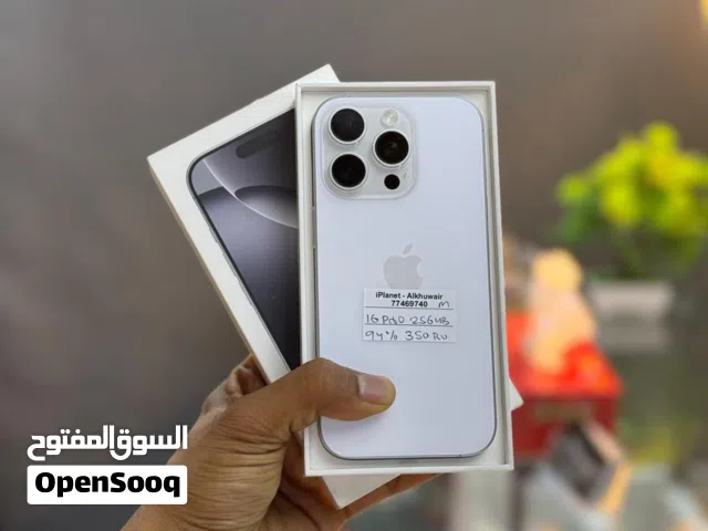 iPhone 16 Pro 256 GB With box and 94% Battery life - Smooth working