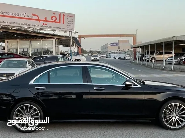 Mercedes-Benz S500 V8 4.7L Full Option Model 2014 Car very clean free Accident (agency status)