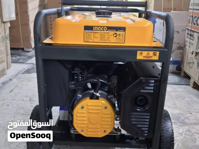مولد كهرباء انجقو بنزين  kw12 جديد  واحد فاز و مولد كهرباء ديزل  5.5kw سايلنت جديد  3 فاز