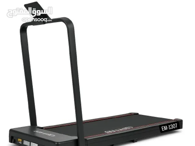 جهاز مشي رياضي سهل التخزين2HP قابلة للطي منصات المشي المدمجة مع بلوتوث، شاشة LCD، جهاز التحكم عن بعد