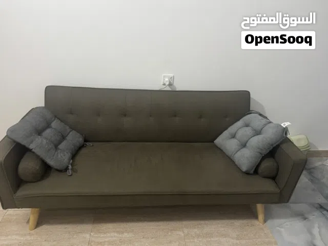 Sofa come bed, Dining table, wardrobe, Shoe rack, King size bed, working table with chair