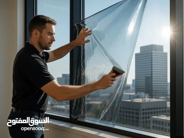 تظليل وعازل حراري وامان وخصوصيه