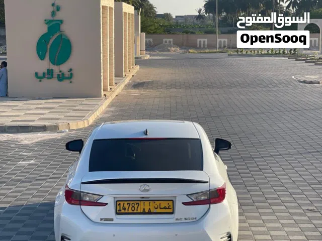 لكزس RC 350 2016 كوبيه مستعملة مرخصة بنظام أمريكي وميزات حديثة