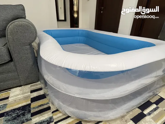 بركة هواء طول 262 سم عرض 175 سم ارتفاع 56 سم مستعملة 4 مرات