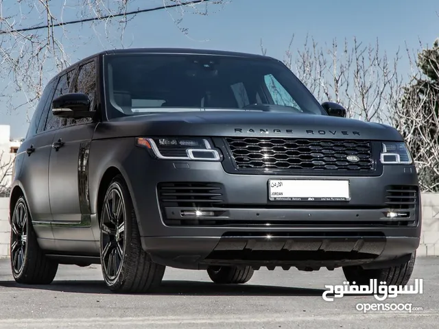 2020 Range Rover لون اسود مط اصلي SVO اعلى صنف