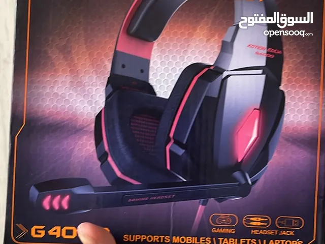 New gaming headphones no used in Al ain only 140