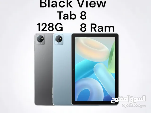 Black view Tab 8 wifi 128G 8Ram 4+4 بلاك فيو تاب tab8 blackview