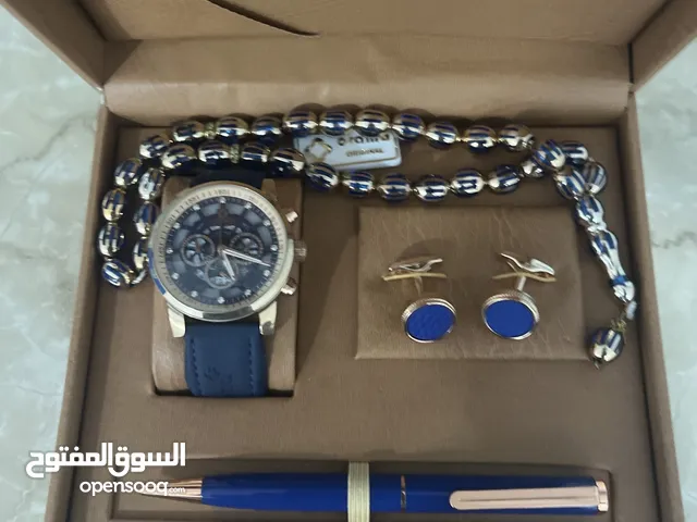 طقم كبك و ساعه و قلم و سبحه