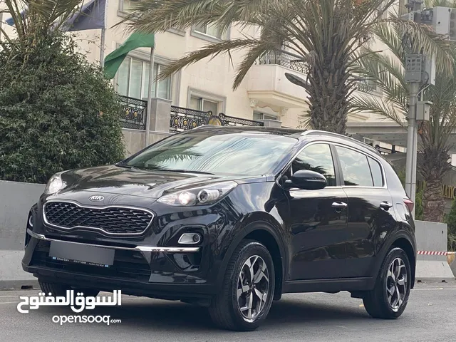 كيا سبورتاج 2020 فل كامل بانوراما فحص كامل بحالة الزيروووو لون اسود ميتالك استخدام شخصي مالك واحد